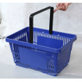 Best selling good quality rolling plastic laundry basket, baskets wholesale,shopping baskets with wheels